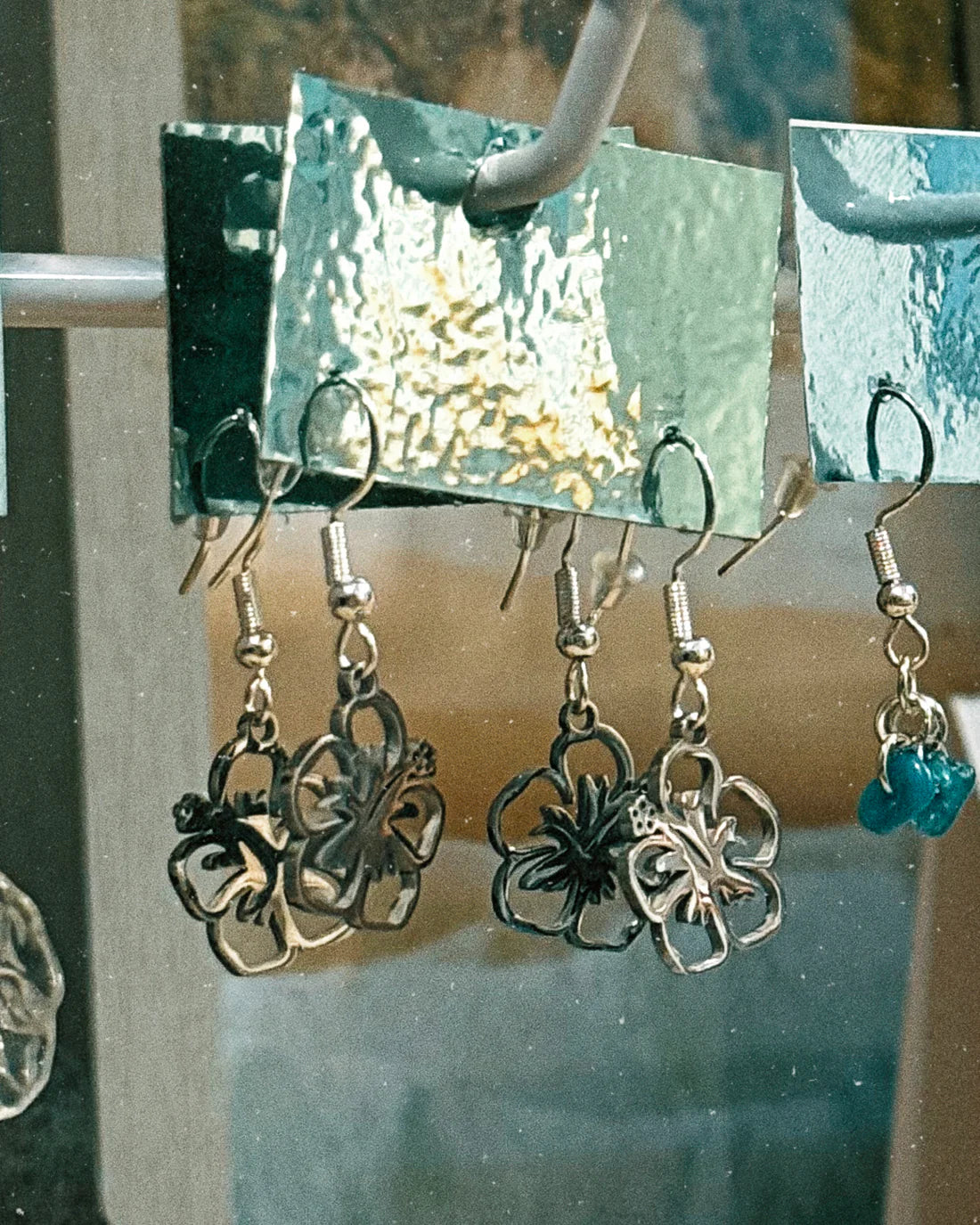 Hibiscus Earrings