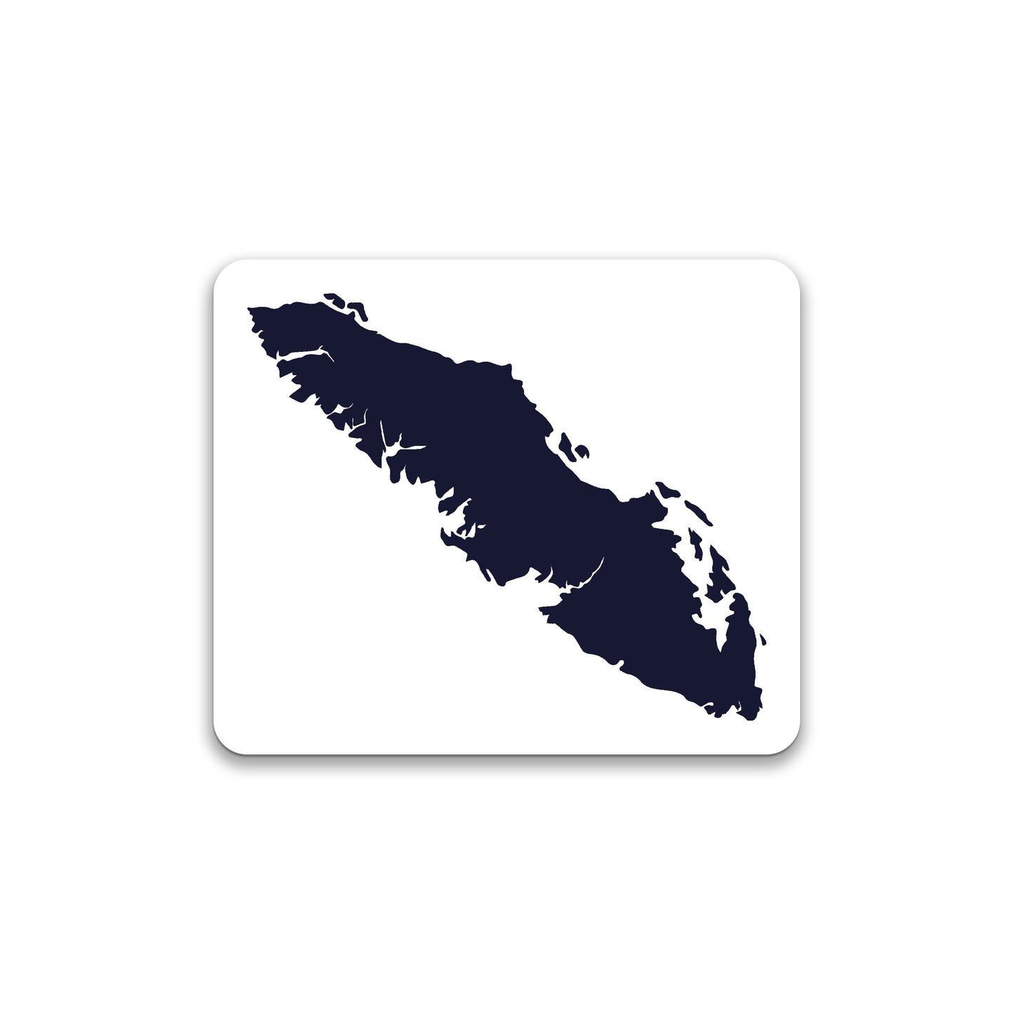 VANCOUVER ISLAND OUTLINE - DECAL STICKER
