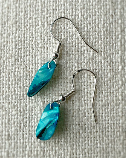 Aqua Earrings
