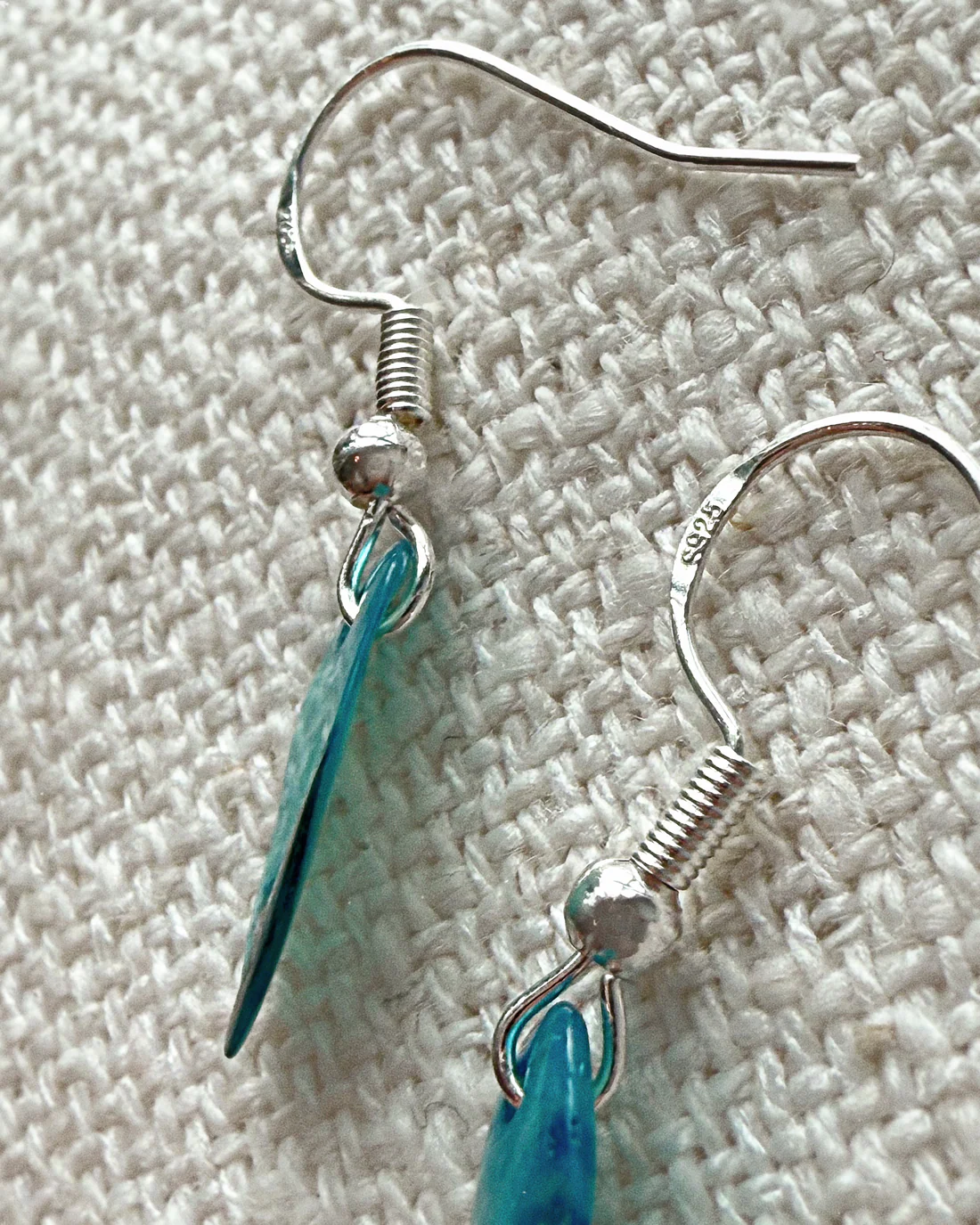 Aqua Earrings
