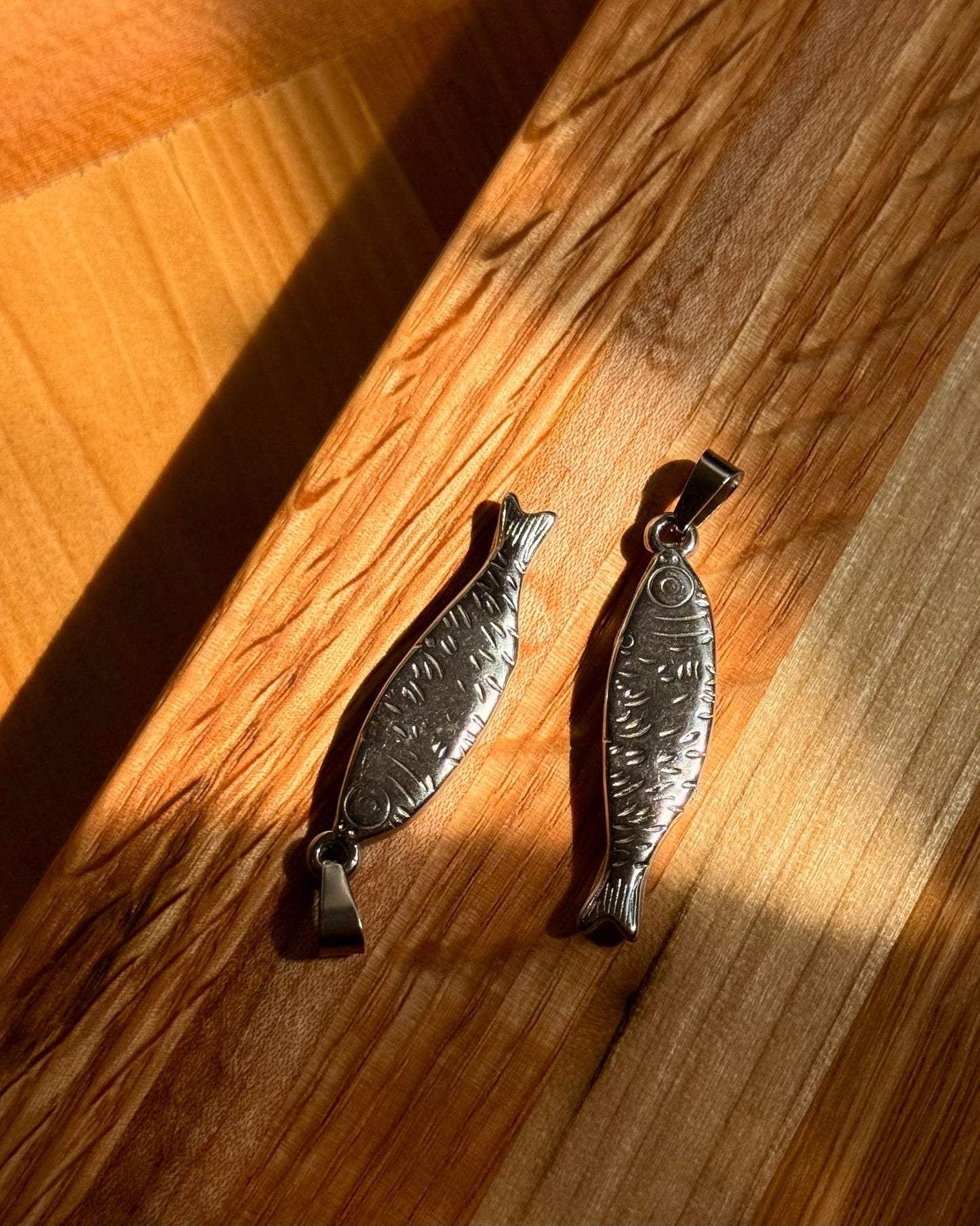 Stainless Fish Pendants
