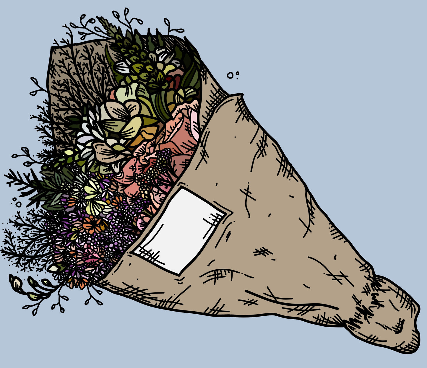 Flora Sticker