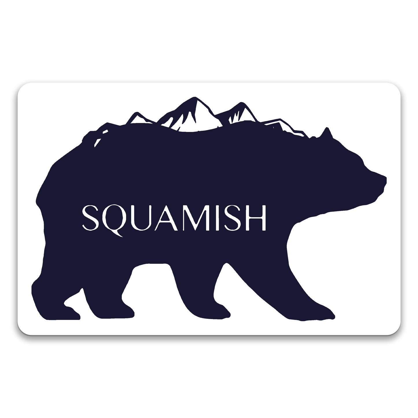 Squamish Bear Sticker