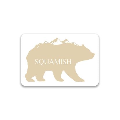 Squamish Bear Sticker