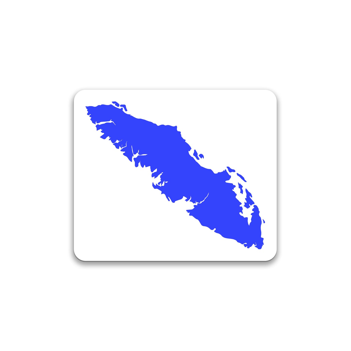 VANCOUVER ISLAND OUTLINE - DECAL STICKER